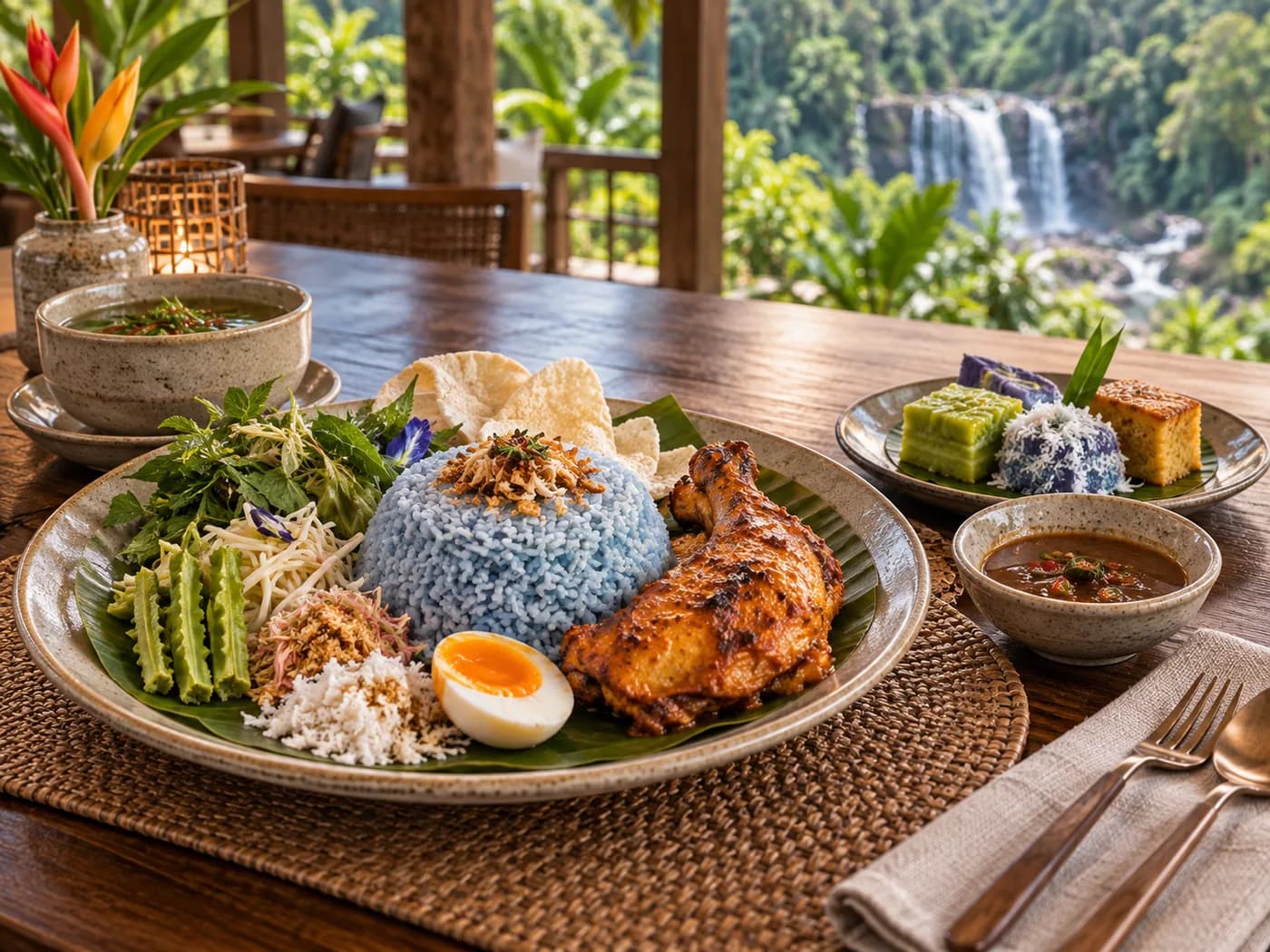 Kelantanese food in Dabong